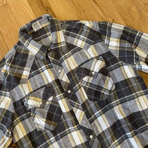 Gray Flannel True Religion shirt